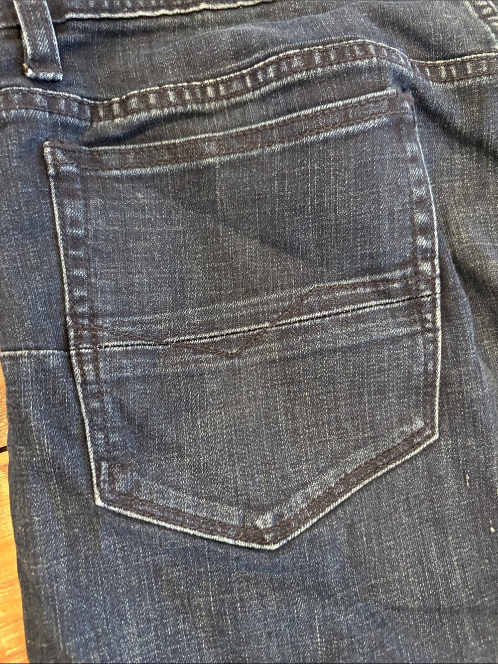 Robert Graham Slim Straight Jeans Men’s 33/31 Dark Wash Premium Stretch Denim - Picture 9 of 10